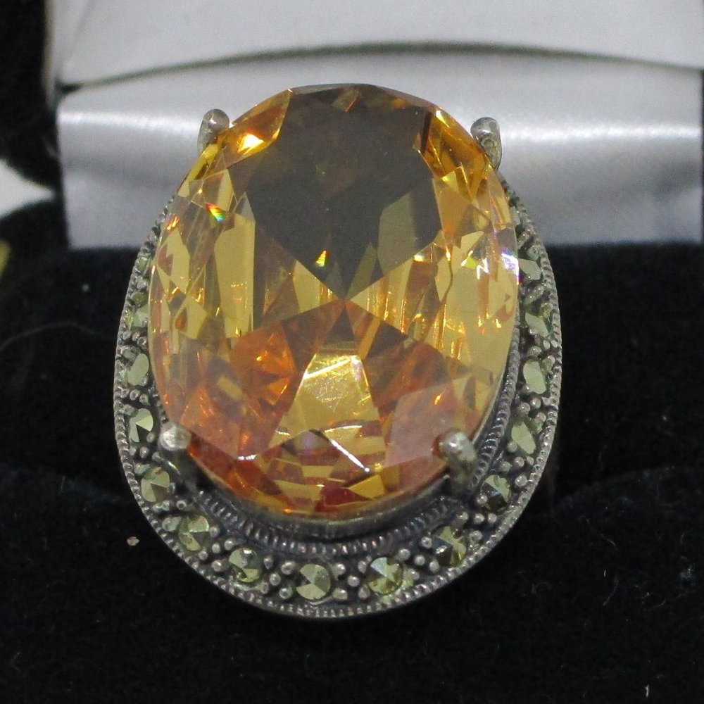 Sterling Silver Statement Ring - image 2